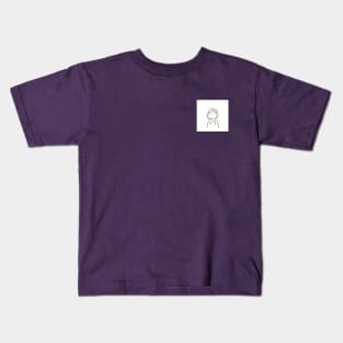 Girl in the Rain Kids T-Shirt